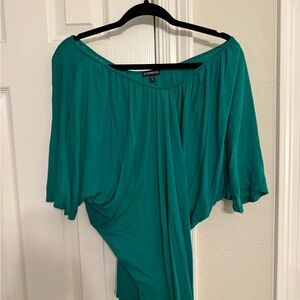 Express Vibrant Green Top